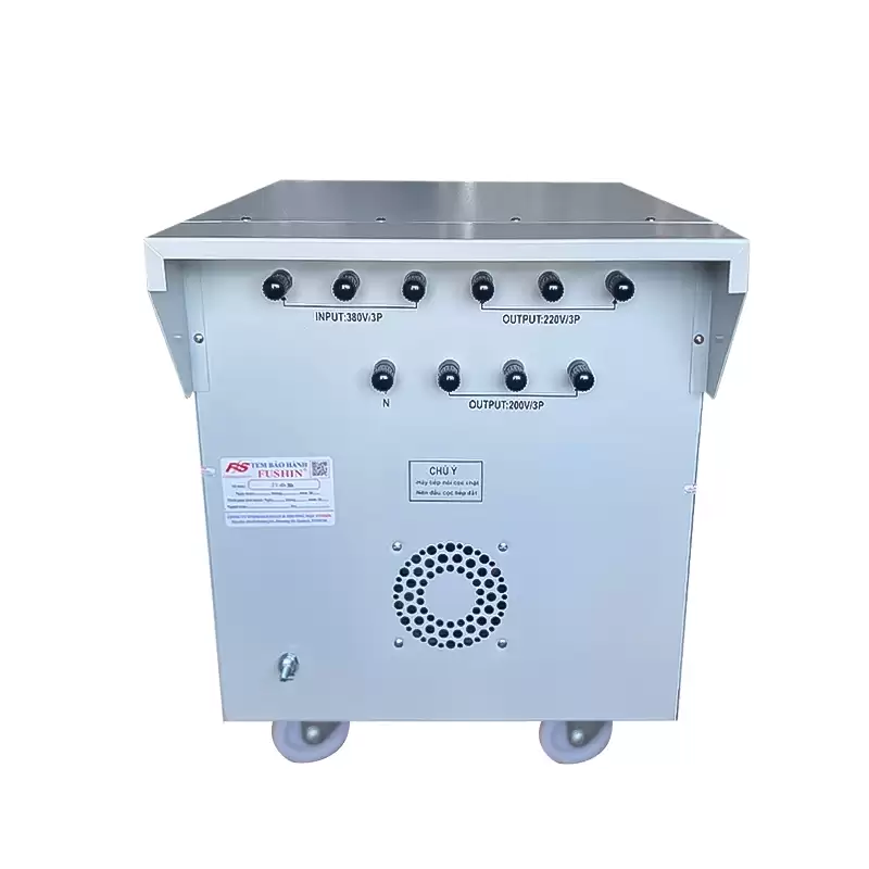 Biến áp 3 pha tự ngẫu 380V/220V 40KVA- Dây Đồng 6 Biến áp 3 pha tự ngẫu 380V/220V 40KVA- Dây Đồng