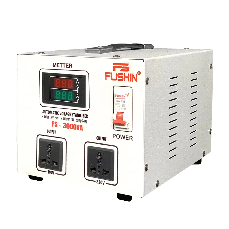 Ổn áp 1 pha 3KVA dải 90V-250V 4 Ổn áp 1 pha 3KVA dải 90V-250V