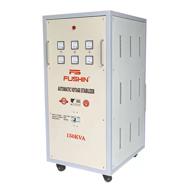 Ổn áp 3 pha 150KVA Fushin dải 260V-420V 6 Ổn áp 3 pha 150KVA Fushin dải 260V-420V