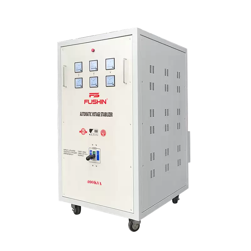 Ổn áp 3 pha 400KVA Fushin dải 260V-420V 6 Ổn áp 3 pha 400KVA Fushin dải 260V-420V