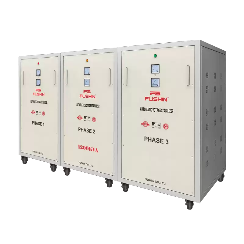 Ổn áp 3 pha 1200KVA Fushin dải 260V-420V 7 Ổn áp 3 pha 1200KVA Fushin dải 260V-420V