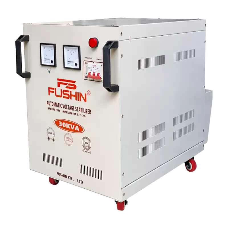 Ổn áp 1 pha 30KVA dải 50V-250V 5 Ổn áp 1 pha 30KVA dải 50V-250V