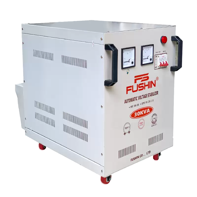 Ổn áp 1 pha 30KVA dải 50V-250V 4 Ổn áp 1 pha 30KVA dải 50V-250V