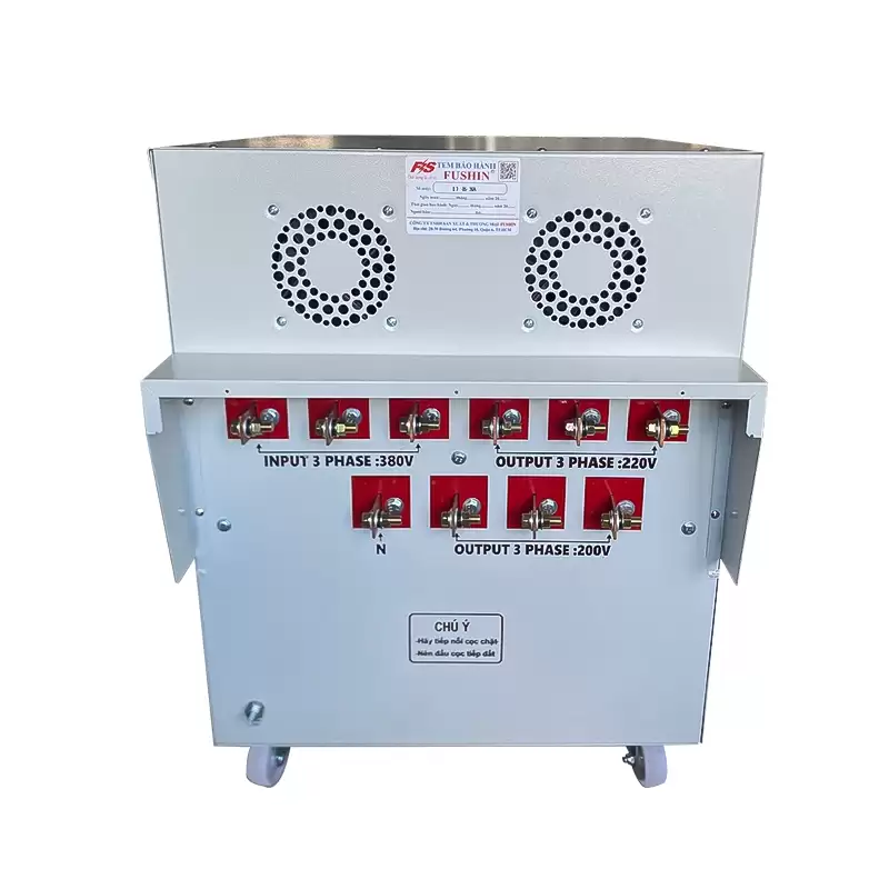 Biến áp 3 pha tự ngẫu 380V/220V 50KVA- Dây Đồng 7 Biến áp 3 pha tự ngẫu 380V/220V 50KVA- Dây Đồng