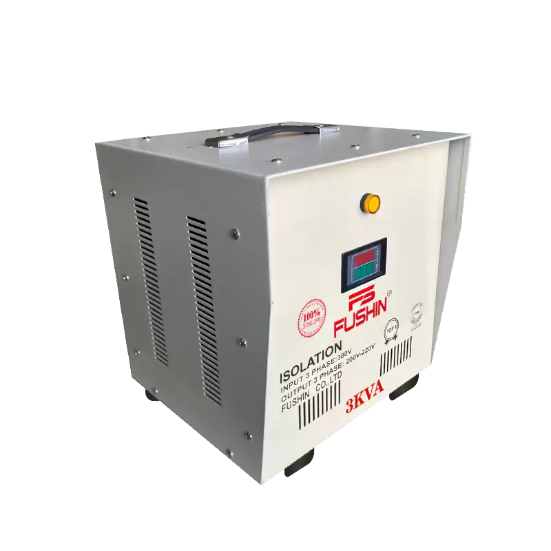 Biến áp 3 pha cách ly 380V/220V 3KVA - Dây Đồng 4 Biến áp 3 pha cách ly 380V/220V 3KVA – Dây Đồng