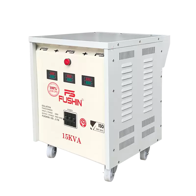 Biến áp 3 pha cách ly 380V/220V 15KVA - Dây Đồng 6 Biến áp 3 pha cách ly 380V/220V 15KVA – Dây Đồng