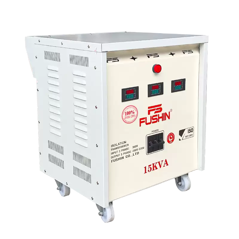 Biến áp 3 pha cách ly 380V/220V 15KVA - Dây Đồng 5 Biến áp 3 pha cách ly 380V/220V 15KVA – Dây Đồng