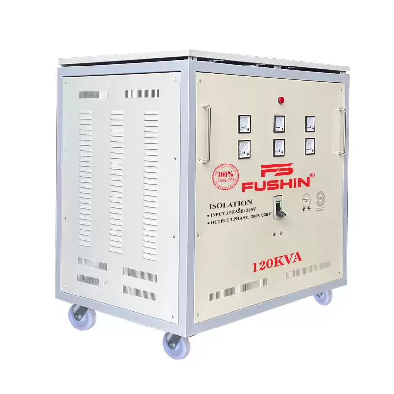 Biến áp 3 pha cách ly 380V/220V 120KVA - Dây Đồng 5 Biến áp 3 pha cách ly 380V/220V 120KVA – Dây Đồng