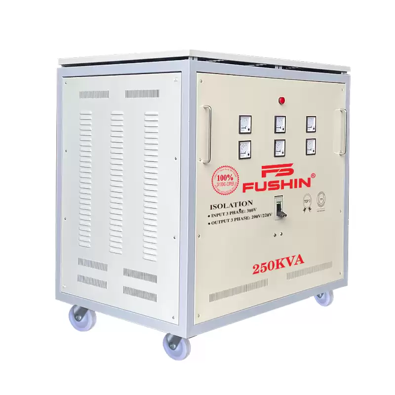 Biến áp 3 pha cách ly 380V/220V 250KVA - Dây Đồng 5 Biến áp 3 pha cách ly 380V/220V 250KVA – Dây Đồng