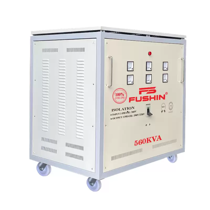 Biến áp 3 pha cách ly 380V/220V 560KVA - Dây Đồng 5 Biến áp 3 pha cách ly 380V/220V 560KVA – Dây Đồng