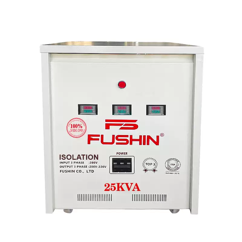 Biến áp 3 pha cách ly 380V/220V 25KVA - Dây Đồng 4 Biến áp 3 pha cách ly 380V/220V 25KVA – Dây Đồng
