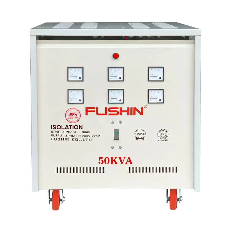 Biến áp 3 pha cách ly 380V/220V 50KVA - Dây Đồng 4 Biến áp 3 pha cách ly 380V/220V 50KVA – Dây Đồng