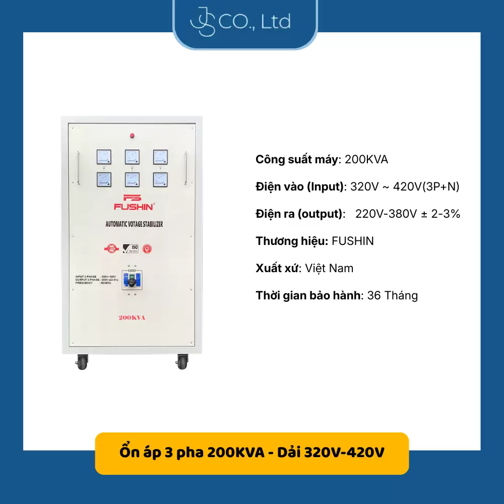 Ổn áp 3 pha 175KVA- FS3.I