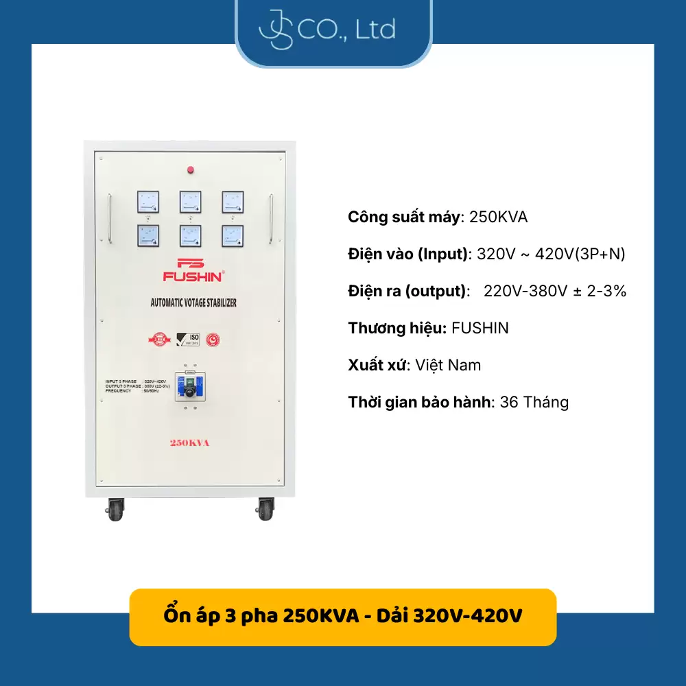 Ổn áp 3 pha 250KVA- FS3.I