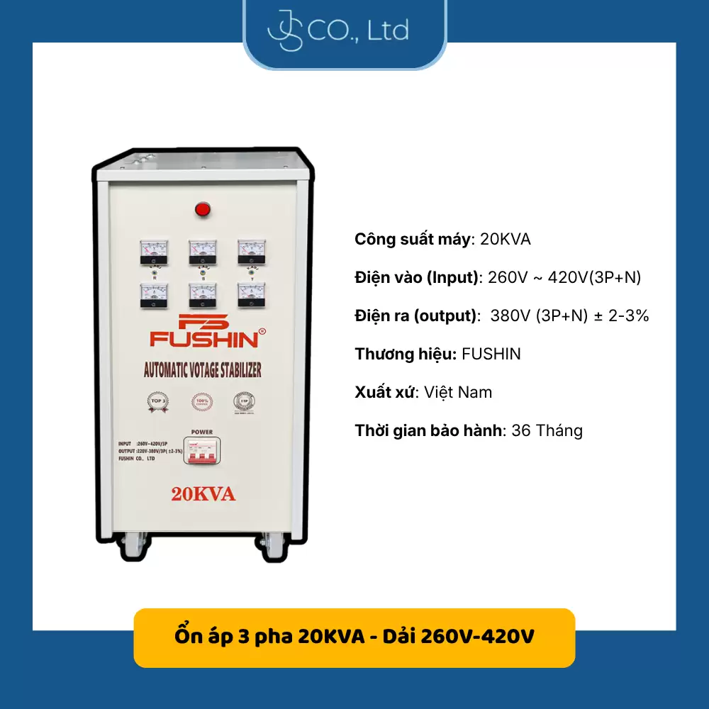 Ổn áp 3 pha 20KVA – FS3.II.380V