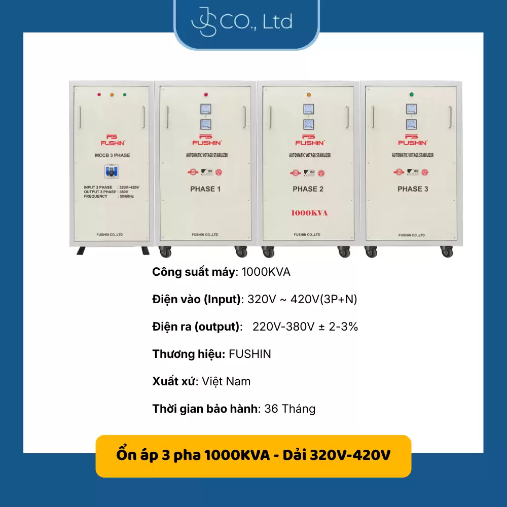Ổn áp 3 pha 1000KVA- FS3.I