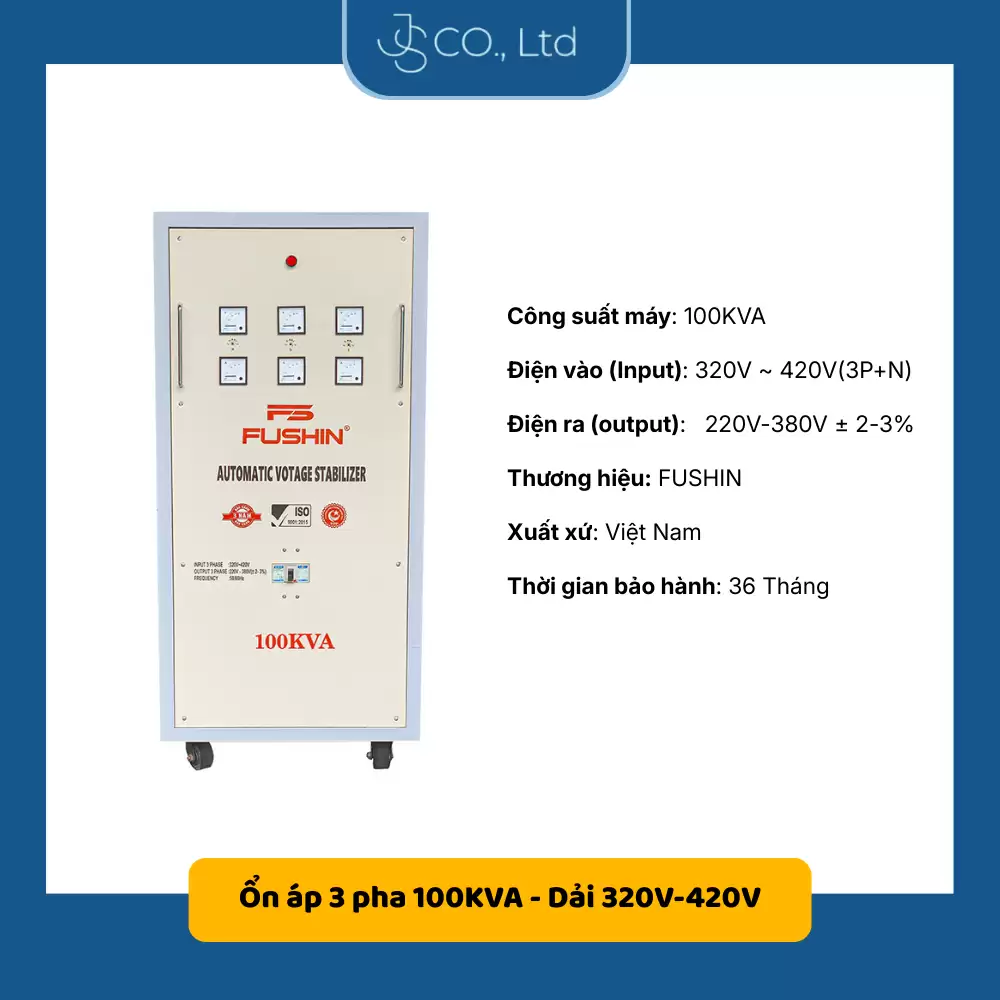 Ổn áp 3 pha 100KVA -FS3.I.220/380V