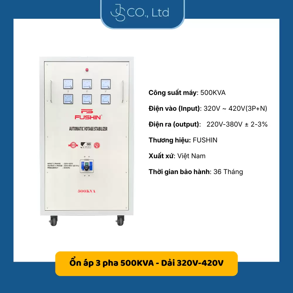 Ổn áp 3 pha 500VA -FS3.I.220/380V