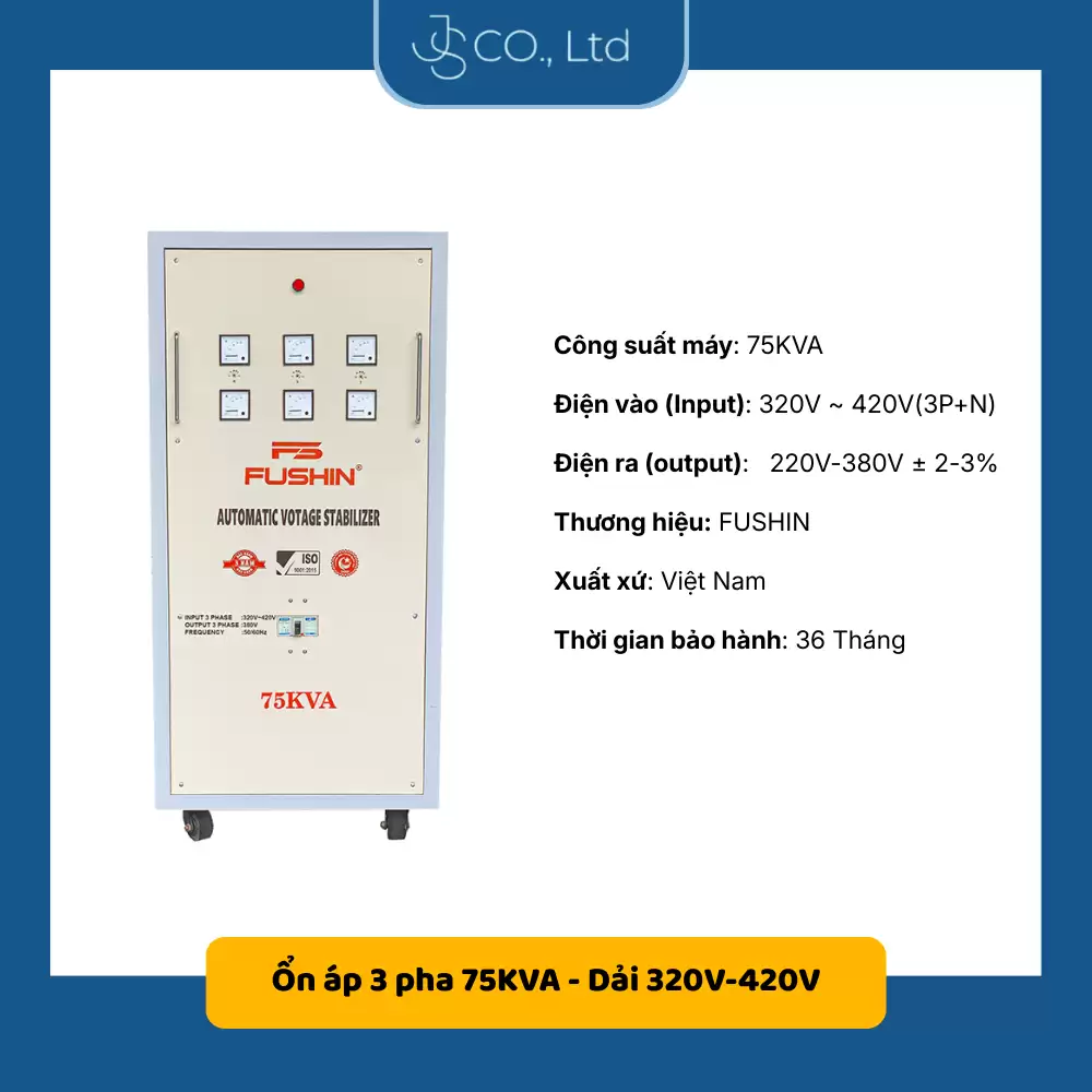 Ổn áp 3 pha 75KVA- FS3.I