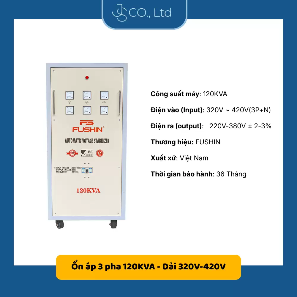 Ổn áp 3 pha 120KVA- FS3.I