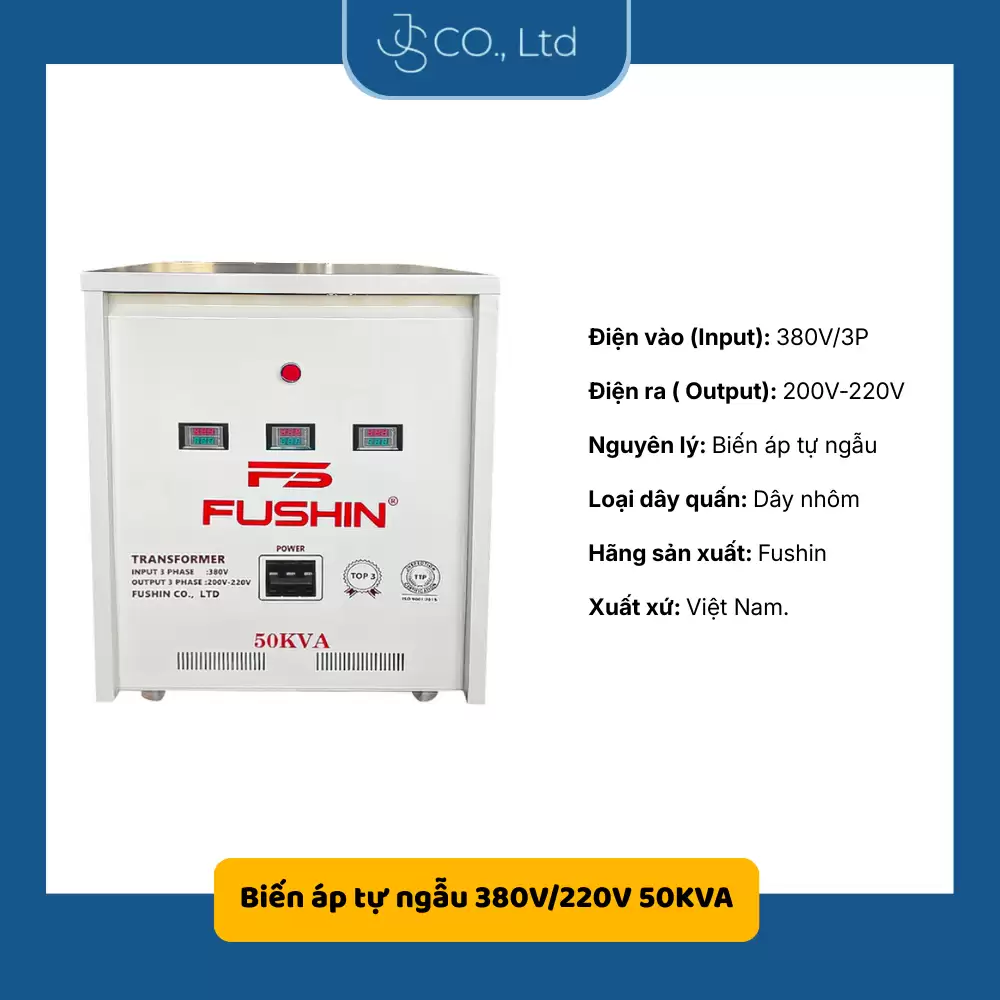 Biến áp tự ngẫu 380V/220V 45KVA-Thông Dụng (Sao chép)