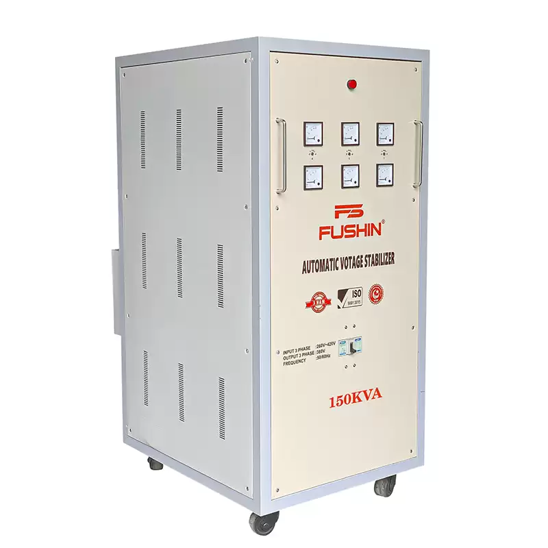 Ổn áp 3 pha 150KVA Fushin dải 260V-420V 5 Ổn áp 3 pha 150KVA Fushin dải 260V-420V