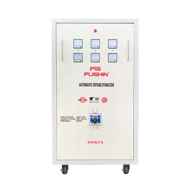 Ổn áp 3 pha 400KVA Fushin dải 260V-420V 4 Ổn áp 3 pha 400KVA Fushin dải 260V-420V