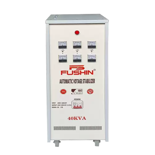 Ổn áp 3 pha 40KVA Fushin dải 260V-420V Fushin 4 Ổn áp 3 pha 40KVA Fushin dải 260V-420V Fushin
