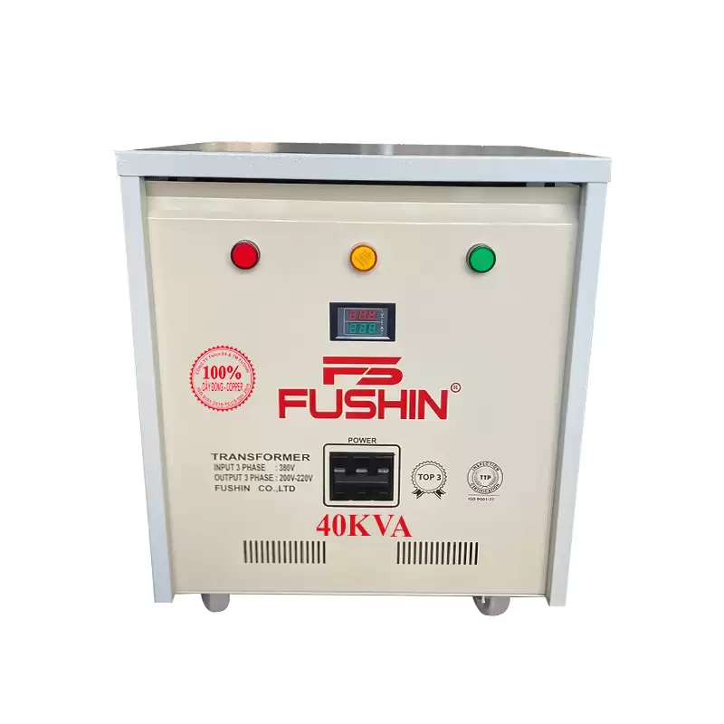 Biến áp 3 pha tự ngẫu 380V/220V 40KVA- Dây Đồng 4 Biến áp 3 pha tự ngẫu 380V/220V 40KVA- Dây Đồng