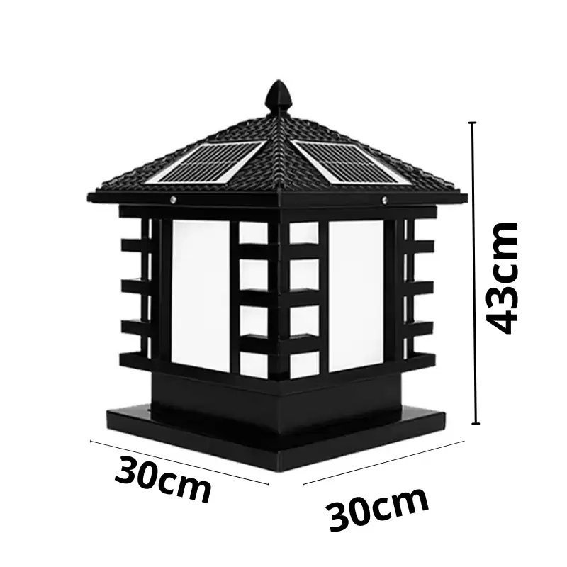 ĐÈN TRỤ CỔNG NĂNG LƯỢNG MẶT TRỜI CAO CẤP 5 AUTO-DRAFT
