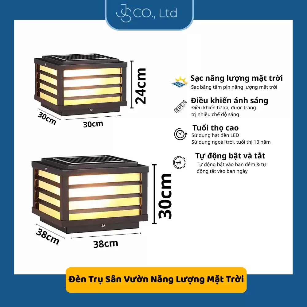 Đèn Trang Trí Năng Lượng Mặt Trời – Tự Động Sáng, Chống Nước, Trang Trí Sân Vườn