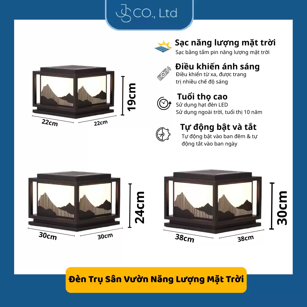 Đèn Trang Trí Năng Lượng Mặt Trời – Tự Động Sáng, Chống Nước, Trang Trí Sân Vườn (Sao chép)