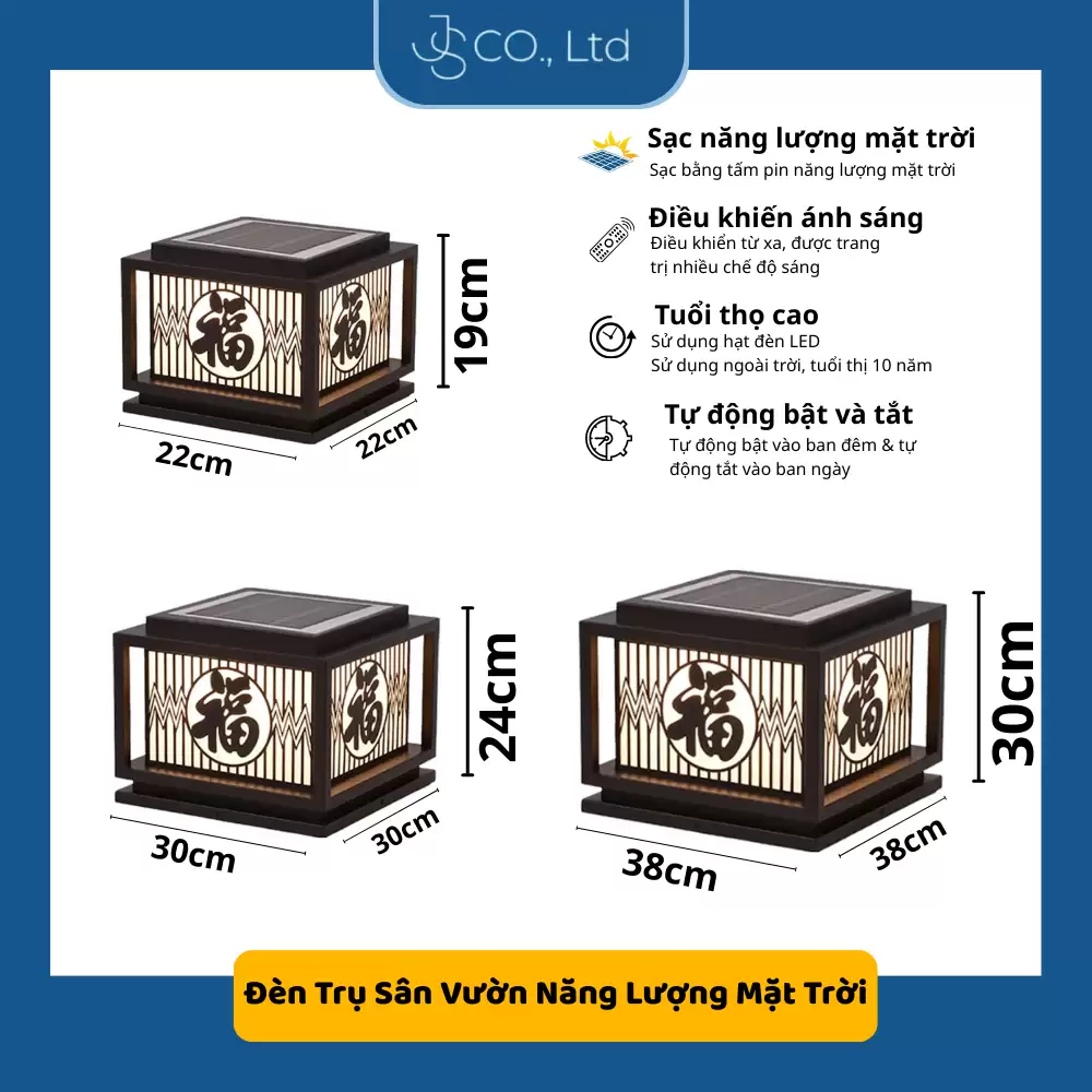 Đèn Trang Trí Năng Lượng Mặt Trời – Tự Động Sáng, Chống Nước, Trang Trí Sân Vườn