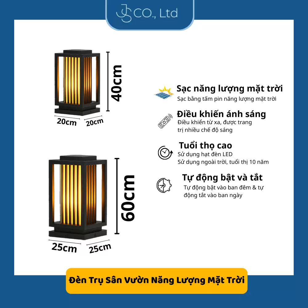 Đèn Trang Trí Năng Lượng Mặt Trời – Tự Động Sáng, Chống Nước, Trang Trí Sân Vườn