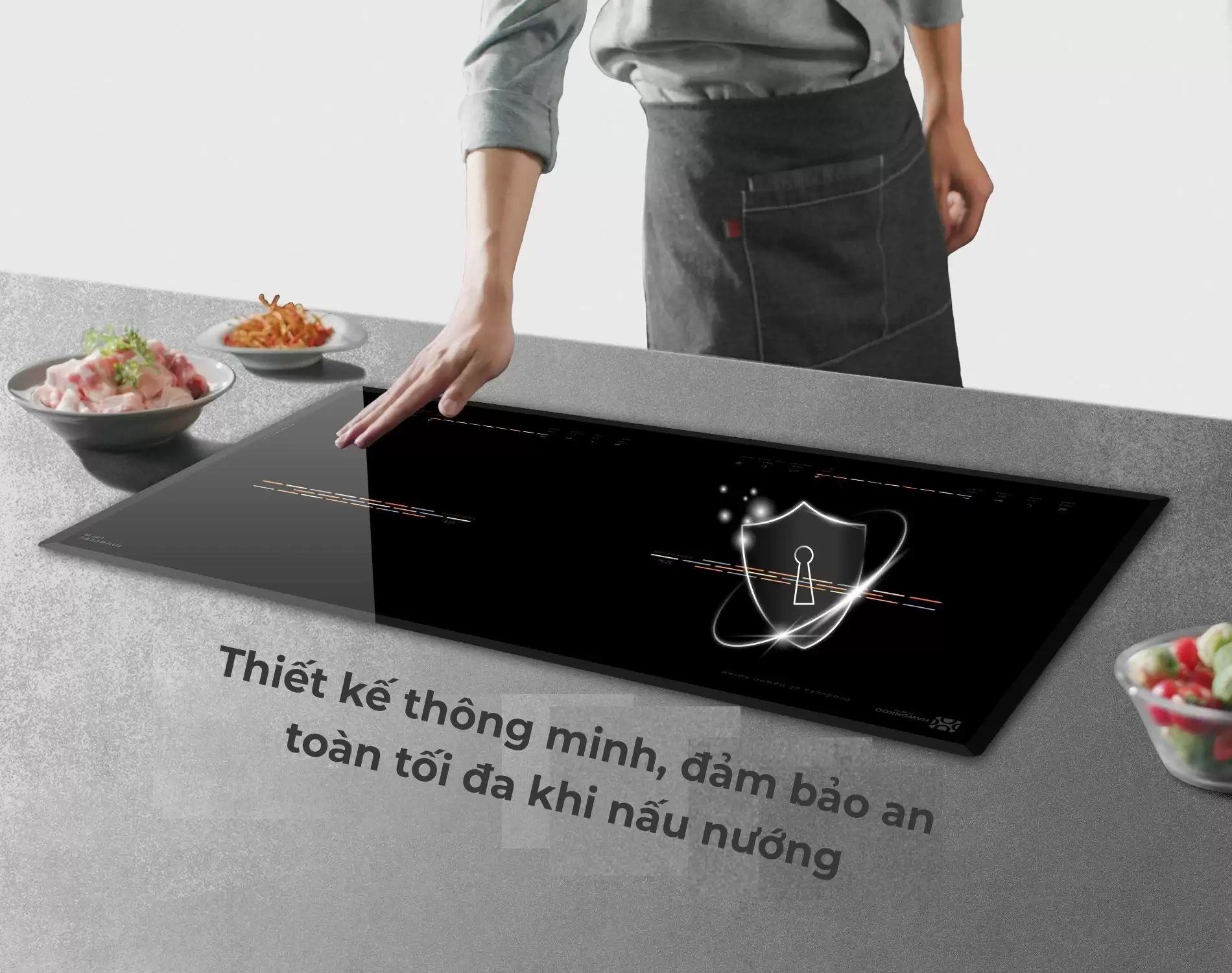 Bếp từ đôi Hawonkoo CEH-205-II 17 Bếp từ đôi Hawonkoo CEH-205-II