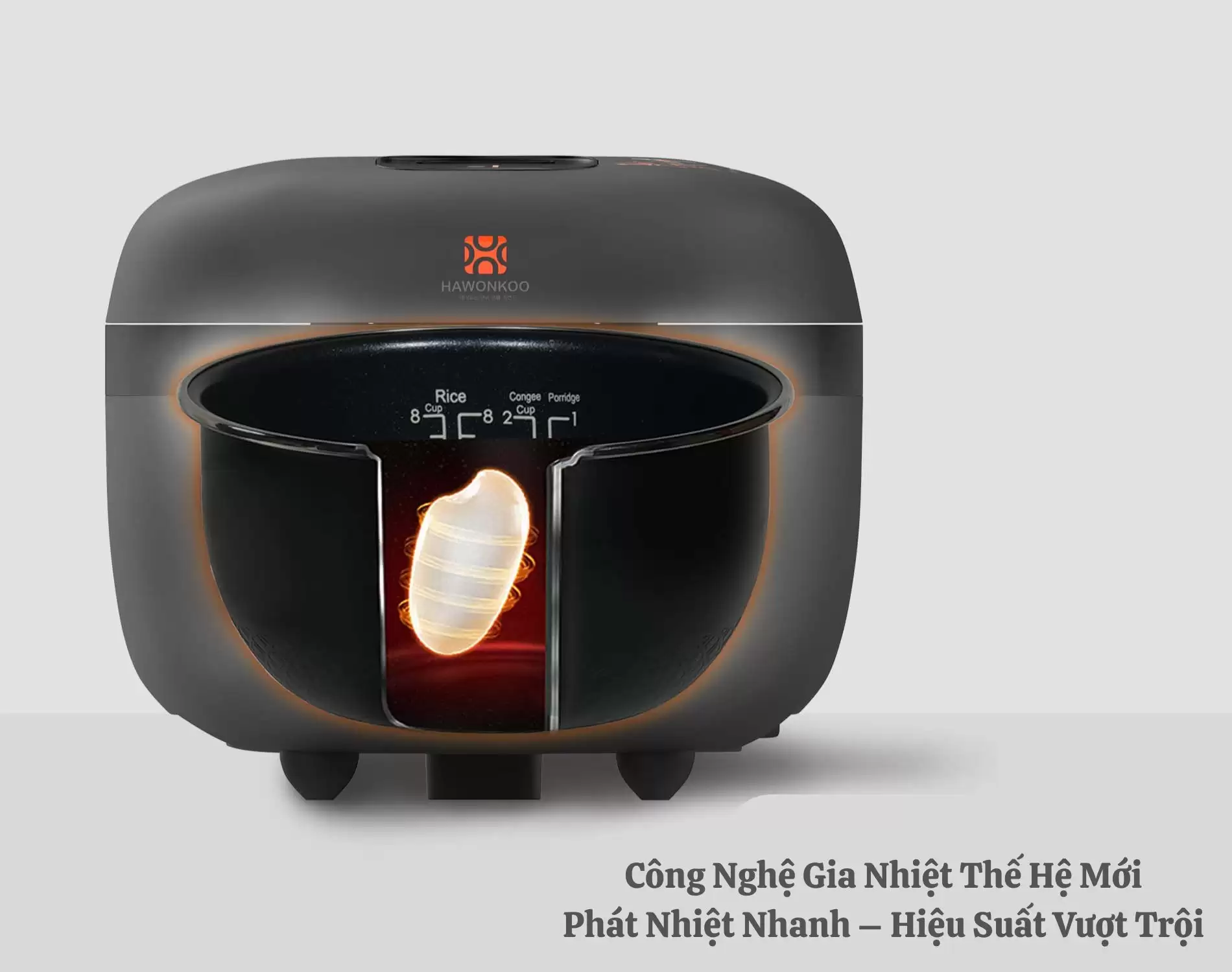 Nồi cơm điện cao tần 3D Hawonkoo RCH-152-IH