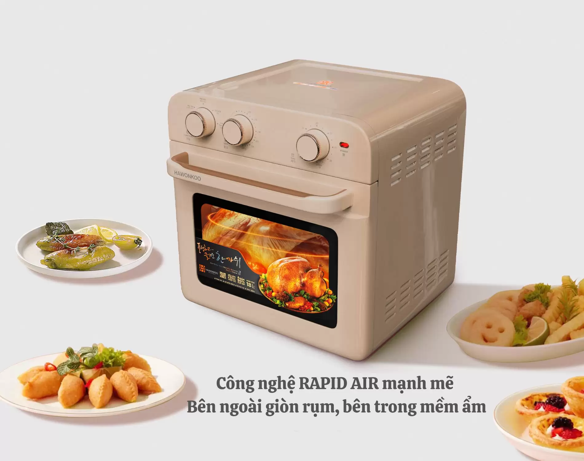 Nồi chiên không dầu Hawonkoo AFH-180