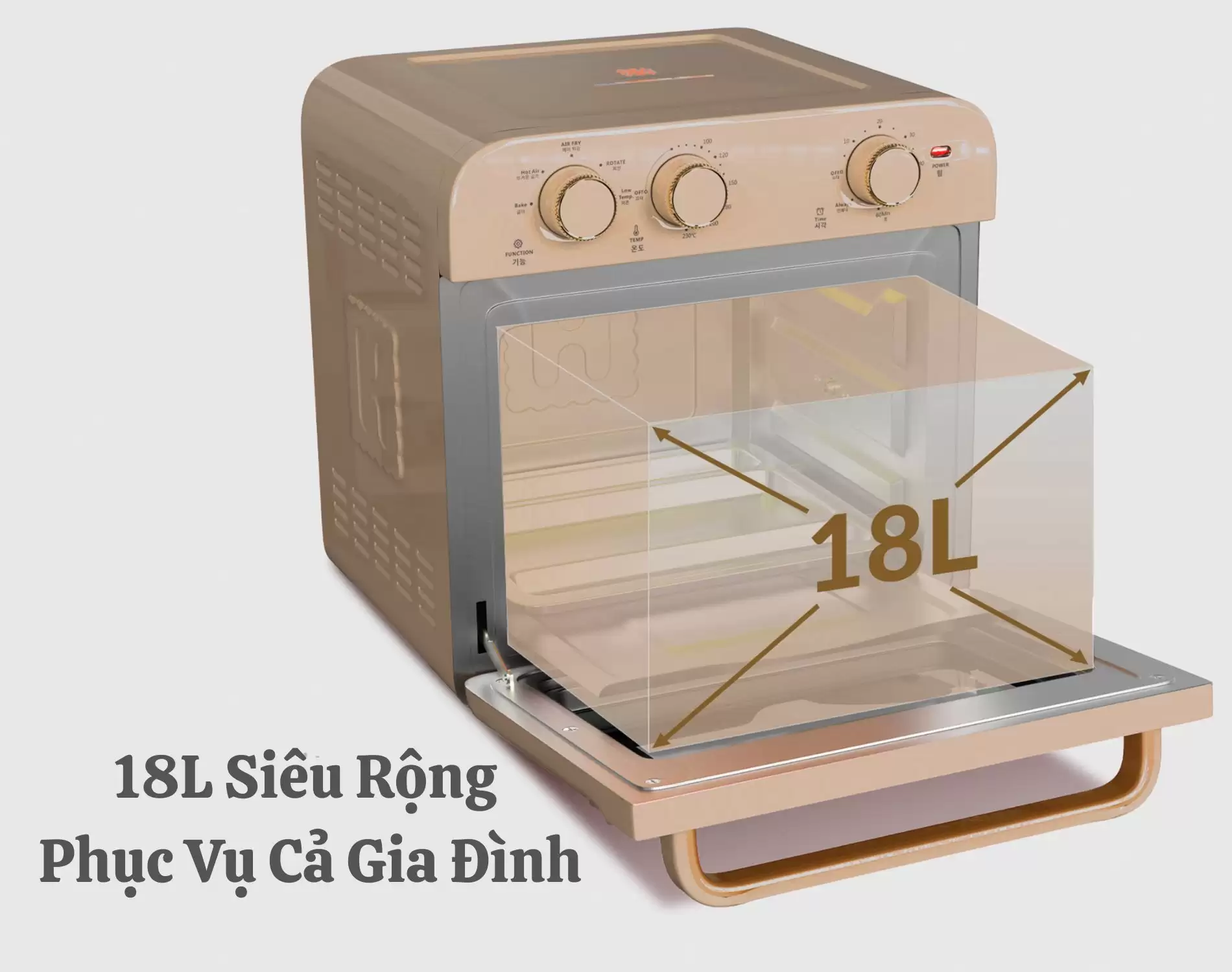 Nồi chiên không dầu Hawonkoo AFH-180