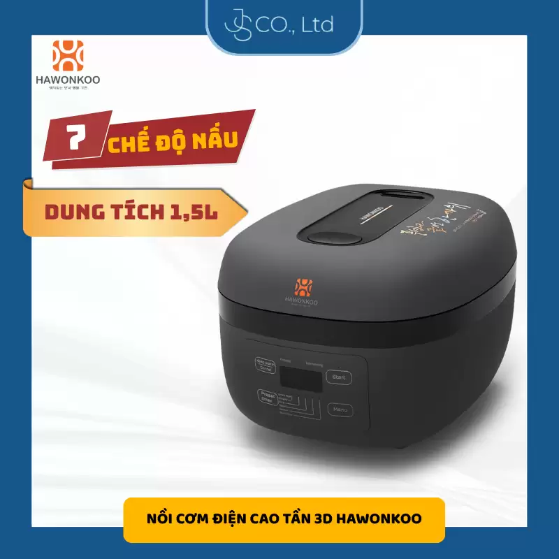 Trang chủ 39 Nồi cơm điện cao tần 3D Hawonkoo RCH-152-IH_GR