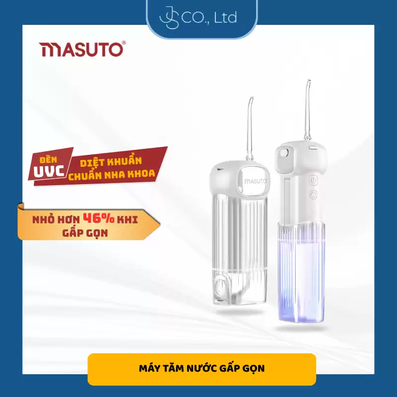 Máy tăm nước gấp gọn khử khuẩn UVC – MSUVFlosse